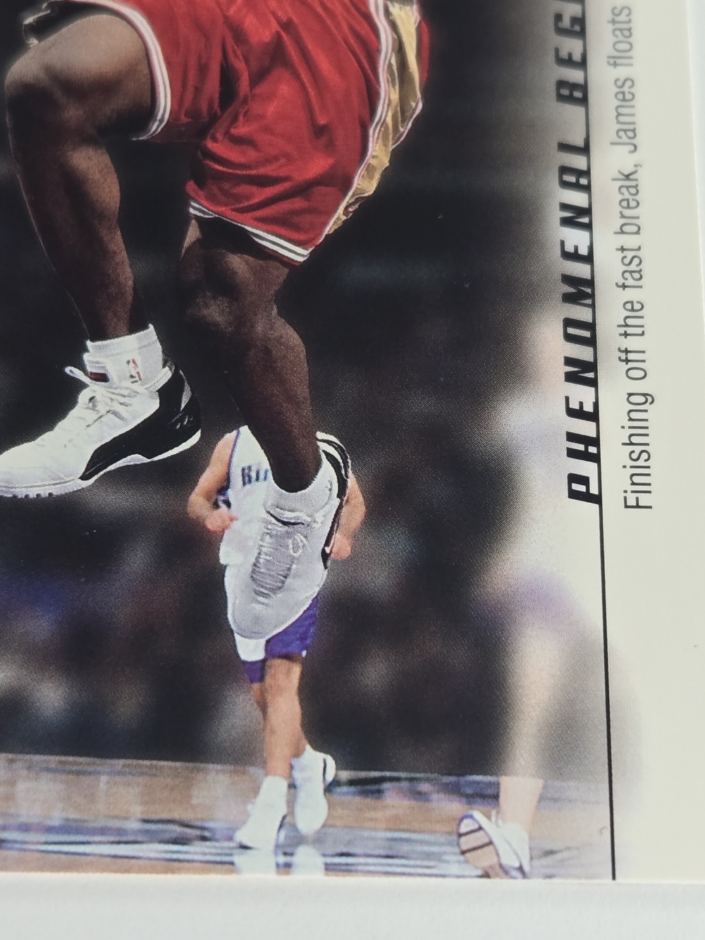 LeBron James Rookie Basketball Card Phenominal Beginning Red Jersey Cavaliers - Picture 2 of 15